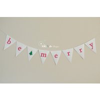 Be Merry Burlap Banner/Vintage Weihnachtsdeko Jubiläums Deko Winter Dekoration Be Merry Burlap Banner/Vintage Weihnachtsdeko Jubiläums Deko Winter Dekoration von ekaSpreadLove