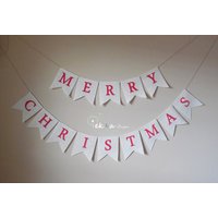 Merry Christmas Jute Banner/Fotorequisite Weihnachten Girlande Merry Christmas Jute Banner/Fotorequisite Weihnachten Girlande von ekaSpreadLove