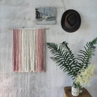 Altrosa Blush Ombre Wandbehang Altrosa Blush Ombre Wandbehang von ekawear