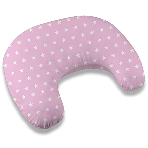 Moon klein Mond Stillkissen 110cm Stillhörnchen Schwangerschaftskissen Kopfkissen Kissen zum Stillen Nursing Pillow mit abnehmbarem und waschbarem Bezug ekmTRADE (20) von ekm trade