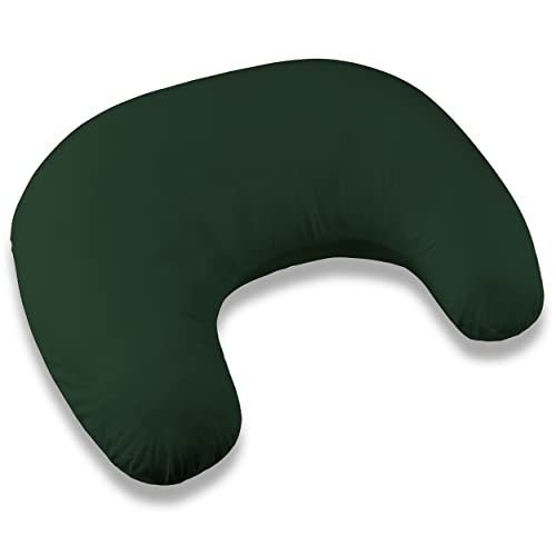 Moon klein Mond Stillkissen 110cm Stillhörnchen Schwangerschaftskissen Kopfkissen Kissen zum Stillen Nursing Pillow mit abnehmbarem und waschbarem Bezug ekmTRADE (28) von ekm trade