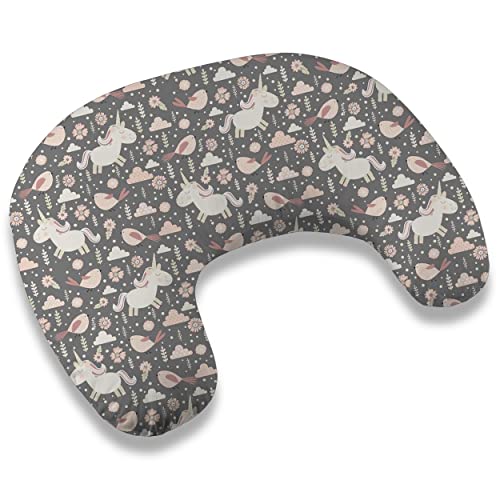 Moon klein Mond Stillkissen 110cm Stillhörnchen Schwangerschaftskissen Kopfkissen Kissen zum Stillen Nursing Pillow mit abnehmbarem und waschbarem Bezug ekmTRADE (34) von ekm trade