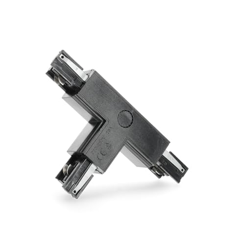Verbinder "T" extern SCHWARZ für LED NEXTRACK Komponenten 3-Phasen-Schienen-Set (Verbinder "T" extern SCHWARZ) von ekobi