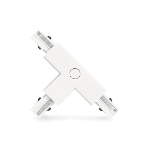 Verbinder "T" extern WEISS für LED NEXTRACK Weiß Komponenten 3-Phasen-Schienen-Set (Verbinder "T" extern WEISS) von ekobi