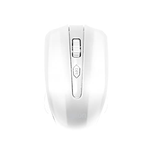 ekon Kabellose Maus Ergonomisch USB Empfänger für Laptop PC Notebook MacBook Weiß ekon Kabellose Maus Ergonomisch USB Empfänger für Laptop PC Notebook MacBook Weiß von ekon