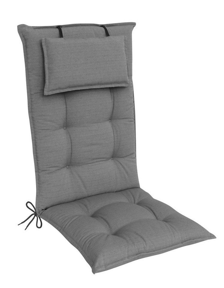 elGiga Hochlehnerauflage elGiga Hochlehner-Auflage 1-Stück Classic 2210 Grau 120 x 50 x 7 cm fü elGiga Hochlehnerauflage elGiga Hochlehner-Auflage 1-Stück Classic 2210 Grau 120 x 50 x 7 cm fü von elGiga