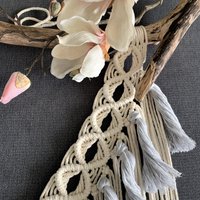 Makramee Wandbehang Groß I Macrame Boho-Deko Wandteppich Wanddeko Makramee Wandbehang Groß I Macrame Boho-Deko Wandteppich Wanddeko von elNudo