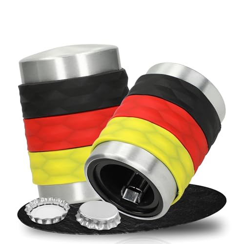 Kapselheber 'Nations' - Stilvoller Flaschenöffner, perfekt für Ihre nächste Feier oder Grillparty!, Farbe:Deutschland-Farben von elasto PROMOTION FOR LIFE