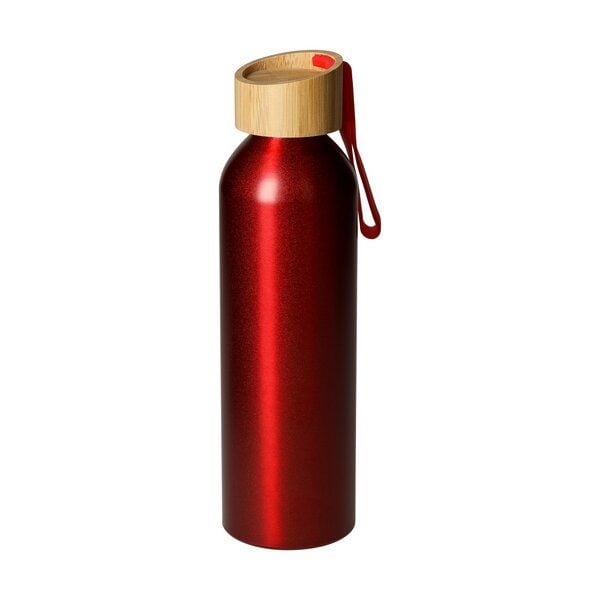 elasto Aluminiumflasche "Bamboo" 0,6 l leicht - Flasche mit Bambusdeckel elasto Aluminiumflasche "Bamboo" 0,6 l leicht - Flasche mit Bambusdeckel von elasto