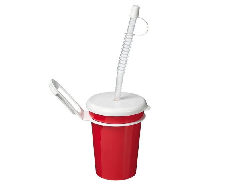 elasto Becher 300 ml Mehrweg Trinkbecher To Go mit Trinkhalm und Gürtelhalterung, Made in Germany, BPA-frei, 100% recyclebar, Wasserbecher, Bruchfest elasto Becher 300 ml Mehrweg Trinkbecher To Go mit Trinkhalm und Gürtelhalterung, Made in Germany, BPA-frei, 100% recyclebar, Wasserbecher, Bruchfest von elasto