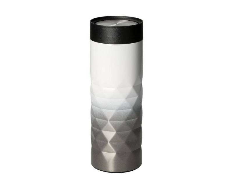 elasto Coffee-to-go-Becher Diamond 360 auslaufsicherer Thermobecher 450 ml, Kaffeebecher to go, Doppelwand, Leicht, Robust, 360 Grad Deckel elasto Coffee-to-go-Becher Diamond 360 auslaufsicherer Thermobecher 450 ml, Kaffeebecher to go, Doppelwand, Leicht, Robust, 360 Grad Deckel von elasto