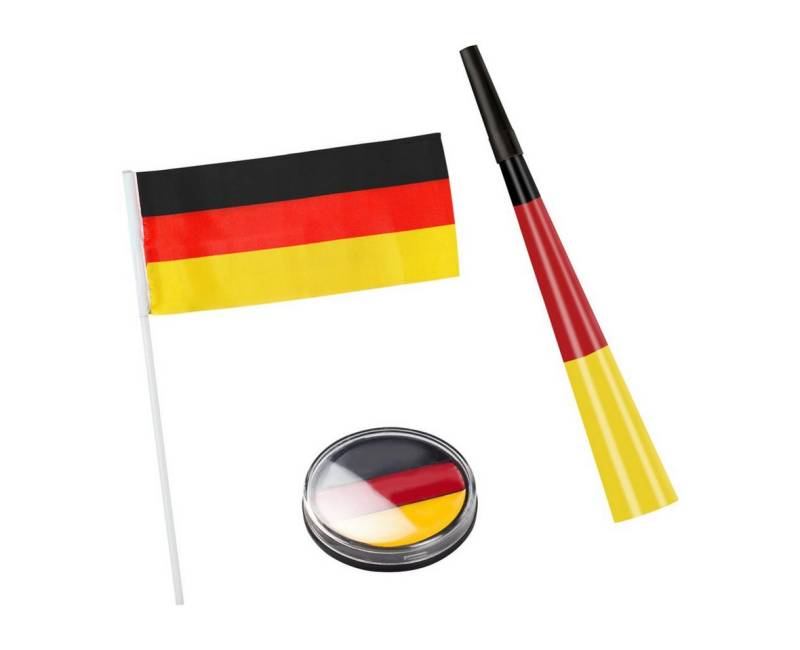 elasto Dekoobjekt Fanset "Team" Deutschland-Farben von elasto