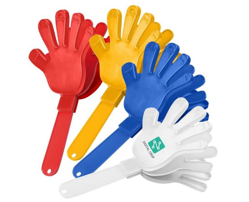 elasto Dekoobjekt Klapper "Hand" von elasto