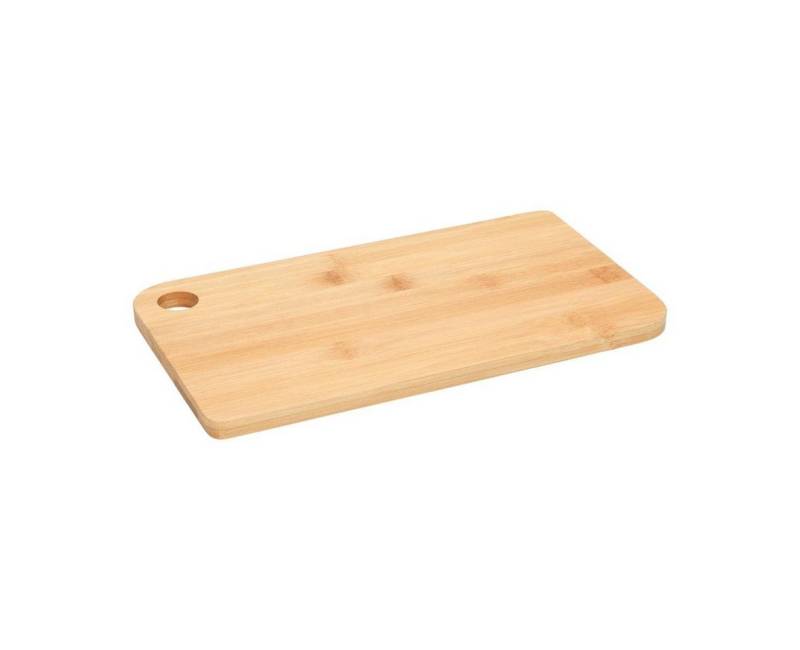 elasto Schneidebrett Küchenbrett Holz 32 cm Brett aus Bambus zum aufhängen, Küchenzubehör, Frühstücksbrettchen, Holzschneidebrett, cutting board von elasto