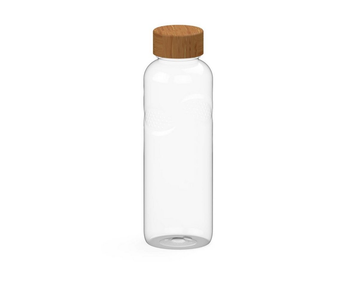 elasto Trinkflasche 1000 ml Wasserflasche carve "Natural" robuste Tritanflasche, Made in Germany, BPA-frei, Sportflasche, kohlensäurehaltige Getränke von elasto
