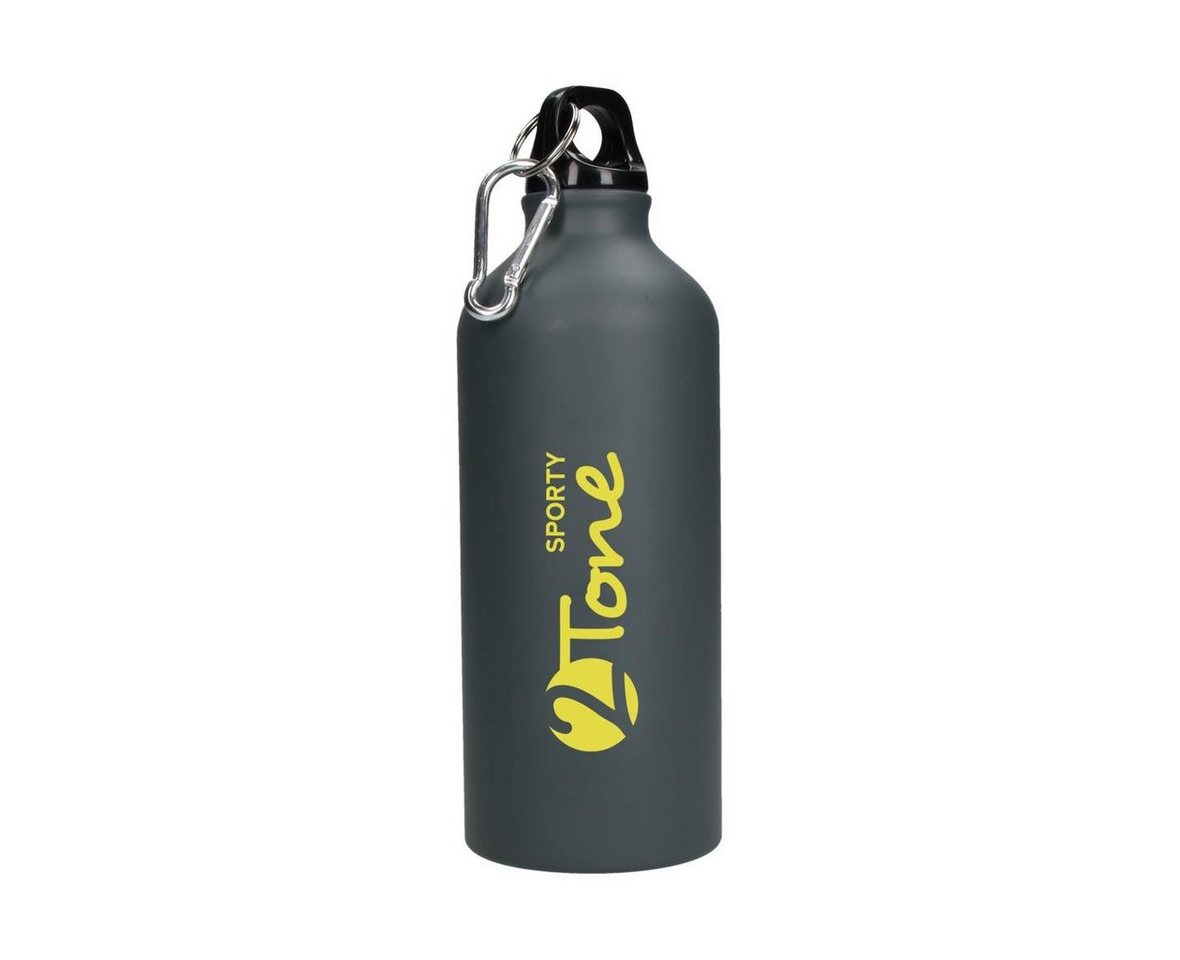 elasto Thermoflasche Aluminiumflasche Sporty-2Tone" gungrey 0,6 l" von elasto