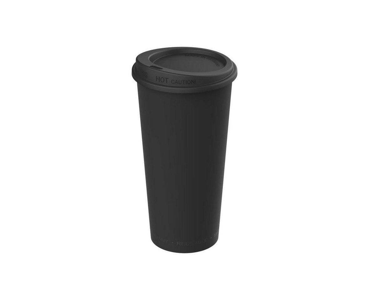 elasto Coffee-to-go-Becher Coffee Mug 400 ml Kaffeebecher to go Made in Germany, Made in Germany, Spülmaschinengeeignet, 100% recylebar, Becher von elasto