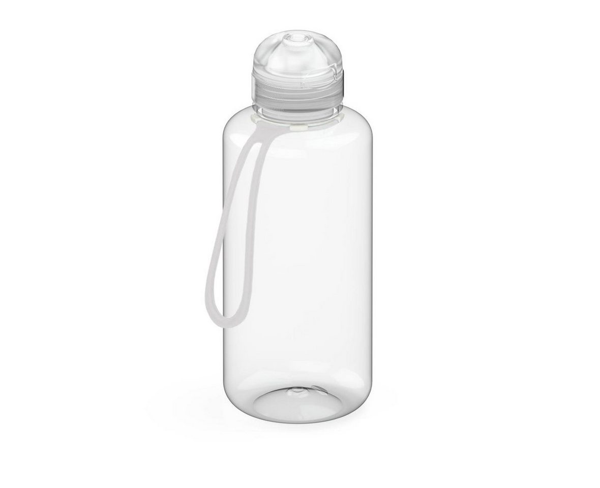 elasto Thermoflasche Trinkflasche Sports" klar-transparent inkl. Strap 1" von elasto