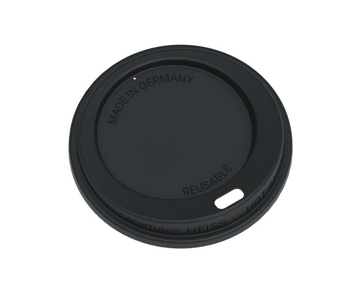 elasto Universaldeckel Deckel "ToGo" schwarz von elasto