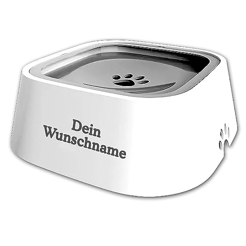 Personalisierter Trinknapf für Hunde und Katzen mit Name auslaufsicher rutschfest Haustier Wassernapf Reisenapf Hundenapf Wunschtext Gravur Personalisierter Trinknapf für Hunde und Katzen mit Name auslaufsicher rutschfest Haustier Wassernapf Reisenapf Hundenapf Wunschtext Gravur von elbedruck