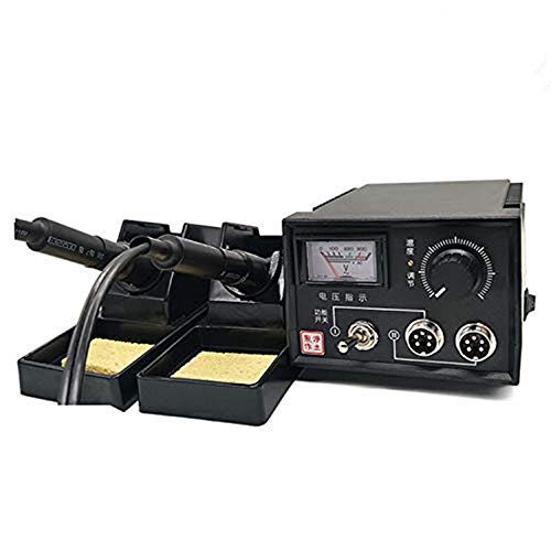 Brandmalerei,Wood Burning Kit, Holzbrenner mit 20 Pyrographie-Brennspitzen 60W 220V Einstellbare Temperaturregelung für Holz Leder Kürbis Handwerk Brandmal (2 Holzkobeln+Pointer Display) von ele ELEOPTION