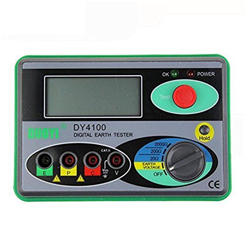DY4100 Digitaler Erdungs-Widerstandsprüfer Messgerät Digitaler Erdungstester von ele ELEOPTION