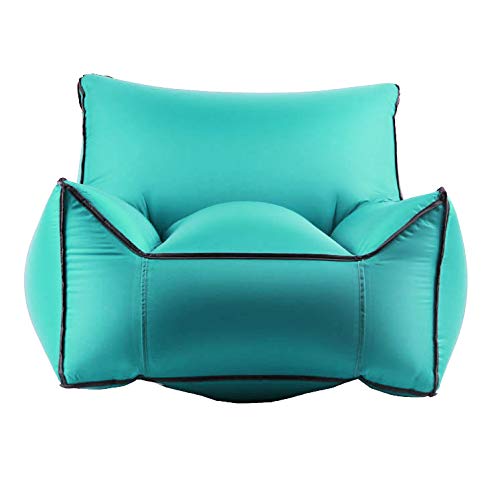 ele ELEOPTION Aufblasbares Luftsofa,Wasserdichtes Luftcouch,Indoor und Outdoor Aufblasbarer Loungesessel für Garten Meer Strand oder Camping Reisen Wandern (Grün) von ele ELEOPTION