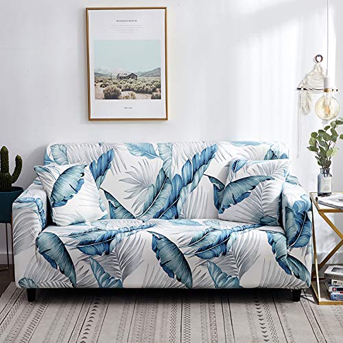 ele ELEOPTION Sofa Überwürfe Sofabezug Stretch elastische Sofahusse Sofa Abdeckung in Verschiedene Größe und Farbe(2 Sitzer für Sofalänge 130-170cm,Gedruckt E) von ele ELEOPTION