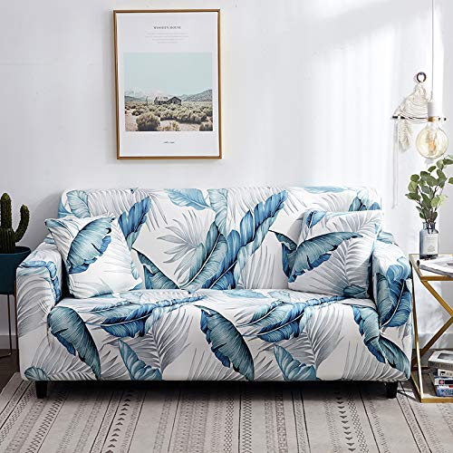 ele ELEOPTION Sofa Überwürfe Sofabezug Stretch elastische Sofahusse Sofa Abdeckung in Verschiedene Größe und Farbe(4 Sitzer für Sofalänge 220-300cm,Gedruckt E) von ele ELEOPTION