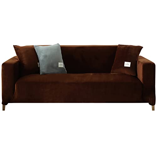 ele ELEOPTION Sofa Überwürfe Sofabezug Stretch elastische Sofahusse Sofa Abdeckung in Verschiedene Größe und Farbe von ele ELEOPTION