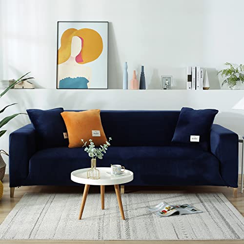 ele ELEOPTION Sofa Überwürfe Sofabezug Stretch elastische Sofahusse Sofa Abdeckung in Verschiedene Größe und Farbe von ele ELEOPTION