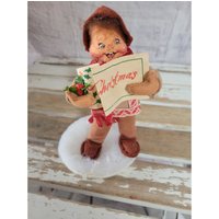 Annalee Caroler Mini Holly 1994 Junge Singt Weihnachten Wohnkultur Vintage von elegantcloset21