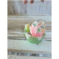 Eisbecher Ornament Vintage Weihnachten Urlaub Baum von elegantcloset21