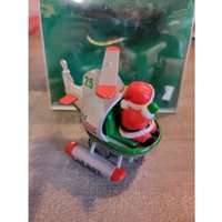 Enesco Holly Copter Wind Up Ornament Weihnachtsdekor Santa von elegantcloset21