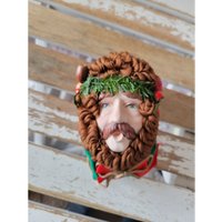 Gespenst Weihnachtsgeschenk Dickens Kopf Ornament Vintage Weihnachtsbaum von elegantcloset21