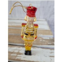 Goldener Soldat Karte Ornament Weihnachten Urlaub Baum von elegantcloset21