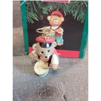 Hallmark 1991 Fanfare Bär Ornament Weihnachtsdekor Drummer Boy von elegantcloset21