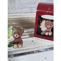 Hallmark Baby's Zweite Weihnachten 1996 Bär Ornament Xmas Urlaub Baum von elegantcloset21