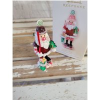 Hallmark Candy Claus Noel Nussknacker Erste Verzierung Weihnachten Feiertag Baum von elegantcloset21