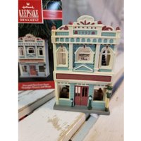 Hallmark Fünf - Und Zehn-Cent-Shop Meeting Hall 1992 Weihnachtsfeier Ornament New von elegantcloset21