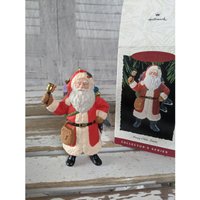 Hallmark Merry Olde Santa 1993 Vierte Ornament Weihnachtsbaum Neu von elegantcloset21