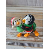 Hallmark Mom Dad Pinguin Ornament 1989 Als Weihnachtsbaum von elegantcloset21