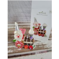 Hallmark Santa's Süße Fahrt Vierten Zug Ornament Weihnachtsbaum Wohnkultur von elegantcloset21