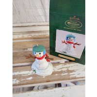 Hallmark Schneemann Sammler 2002 Andenken Ornament Weihnachten Urlaub Baum Wohnkultur von elegantcloset21