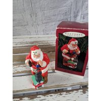 Hallmark Verspielte Kumpels Pudel Coca-Cola Santa Xmas Weihnachtsbaum Neu von elegantcloset21