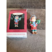 Hallmark Yuletide Cheer 1994 Ornament Xmas Decor Elf von elegantcloset21