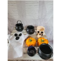 Halloween Kessel Gespenst Schädel Wohndekor Set von elegantcloset21