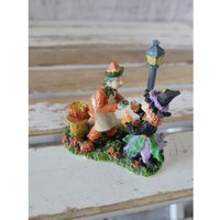 Halloween Menschen Kostüm Kürbis Lampe Dorf Accessoire Figur Wohnkultur von elegantcloset21