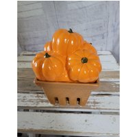 Homeworx Slatkin Kürbis Korb Keramik Kerzenhalter Herbst-Halloween-Dekor von elegantcloset21