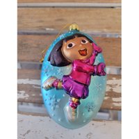 Kurt Adler Dora Die Entdeckerin Glas Ornament Weihnachtsbaum von elegantcloset21